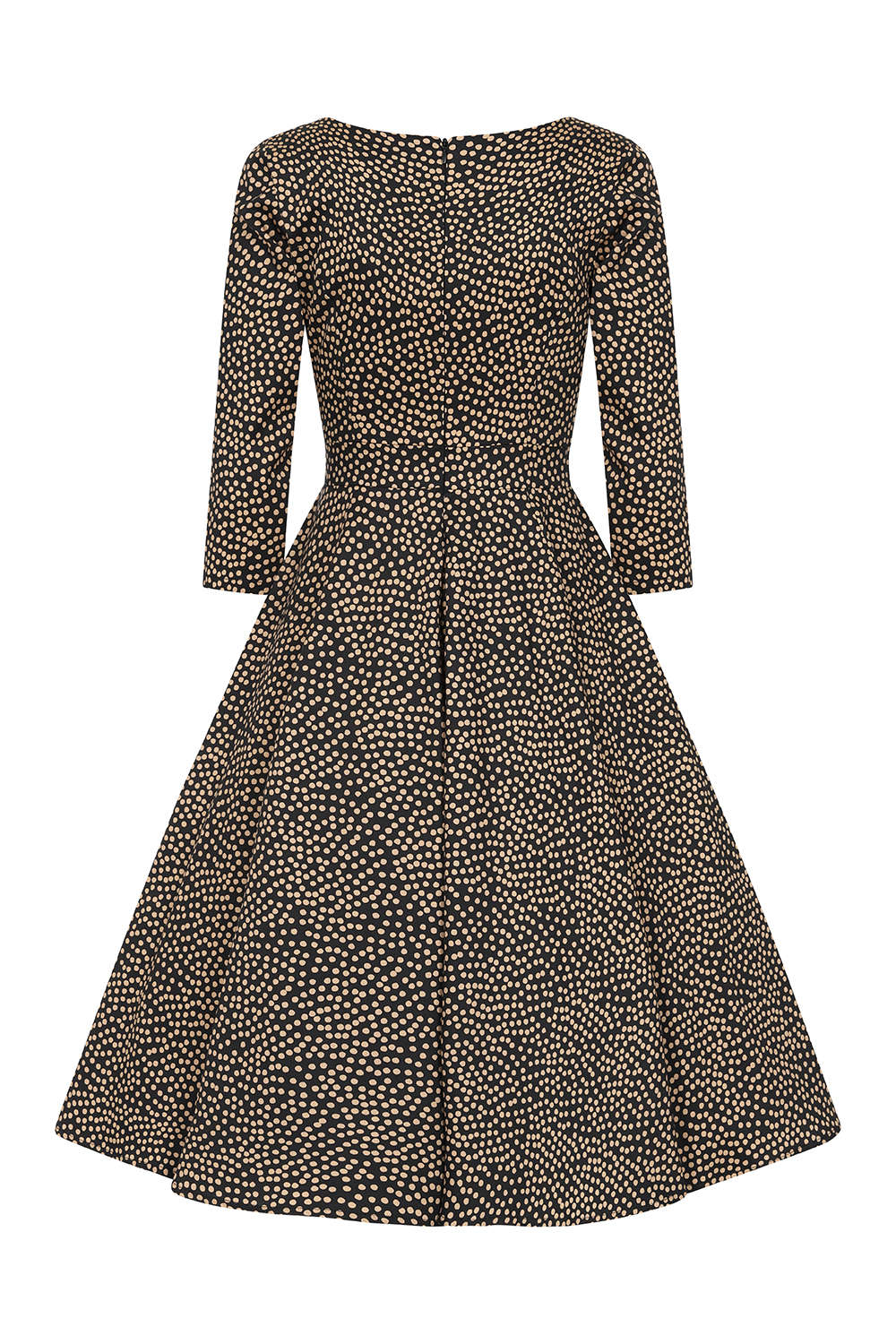 Aubrey Polka Dot Swing Dress